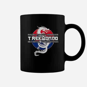 Taekwondo Asian Dragon Coffee Mug - Thegiftio UK