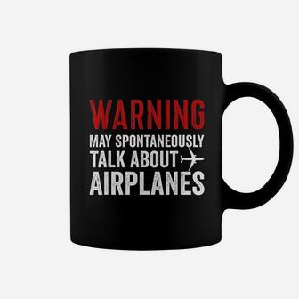 Talk About Airplanes Coffee Mug | Crazezy DE