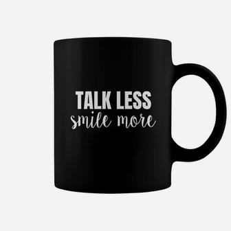 Talk Less Smile More Hamilton Historic Quote Gift Coffee Mug | Crazezy DE