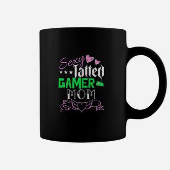 Tatted Gamer Mom Coffee Mug | Crazezy