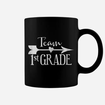 Team 1St First Grade Teacher Tshirt First Day School Last Coffee Mug | Crazezy AU