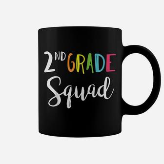 Team 2Nd Second Grade Squad Teacher Back To School Shirt Top Coffee Mug | Crazezy CA