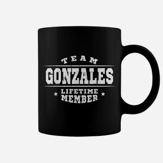 Team Gonzales Lifetime Member - Proud Family Name Surname Coffee Mug | Crazezy DE