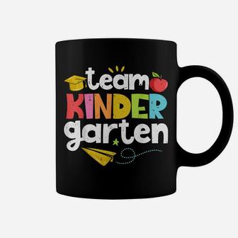 Team Kindergarten Teacher Student Funny Back To School Gifts Coffee Mug | Crazezy DE