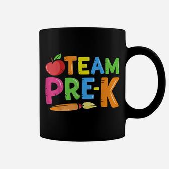 Team Pre-K Back To School Pre Kindergarten Teacher Student Coffee Mug | Crazezy