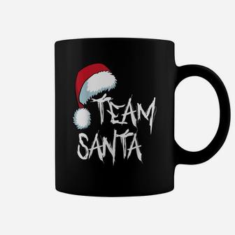 Team Santa Christmas Red Funny Santa Hat Xmas Women Men Gift Coffee Mug | Crazezy DE