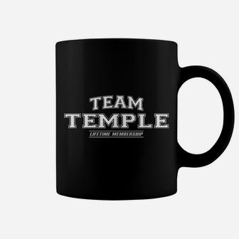 Team Temple | Proud Family Surname, Last Name Gift Coffee Mug | Crazezy