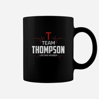 Team Thompson Lifetime Member Surname Last Name Coffee Mug - Thegiftio UK