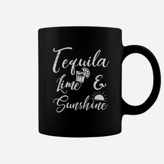 Tequila Lime And Sunshine Funny Tequila Coffee Mug - Thegiftio UK