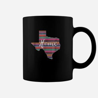 Texas Home Rustic Serape Print State Pride Coffee Mug | Crazezy DE