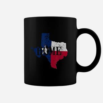 Texas Home Texas Independence Day Distressed Flag Coffee Mug | Crazezy DE