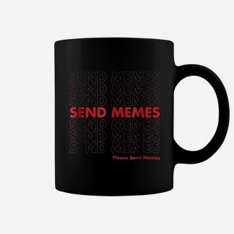 Thank You Send Memes Plastic Bag Coffee Mug | Crazezy UK