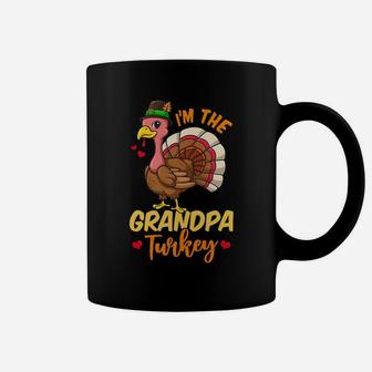 Thanksgiving Fall Family Matching Grandpa Turkey Coffee Mug | Crazezy