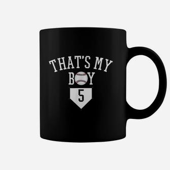 Thats My Boy Baseball Number Coffee Mug - Thegiftio UK