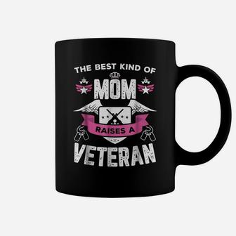 The Best Kind Of Mom Raises A Veteran Mother's Day Coffee Mug | Crazezy