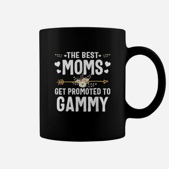 The Best Moms Get Promoted To Gammy New Gammy Coffee Mug | Crazezy UK