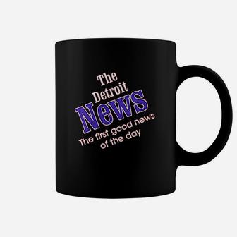 The Detroit News The First Good News Of The Day Coffee Mug | Crazezy UK