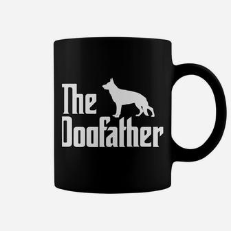The Dogfather, German Shepherd Dog Dad, Best Dog Daddy Ever Sweatshirt Coffee Mug | Crazezy DE
