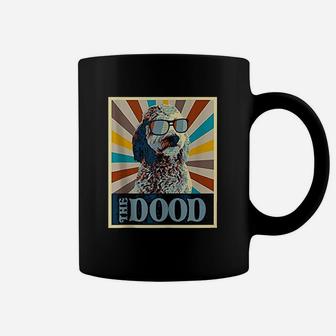 The Dood Retro Goldendoodle Doodle Mom And Dood Dad Coffee Mug | Crazezy