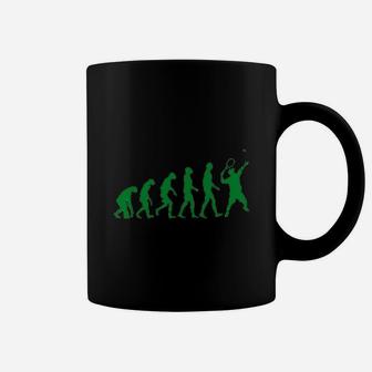 The Evolution Of Tennis Coffee Mug | Crazezy