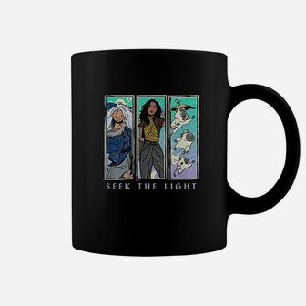 The Last Dragon Seek The Light Panels Coffee Mug | Crazezy
