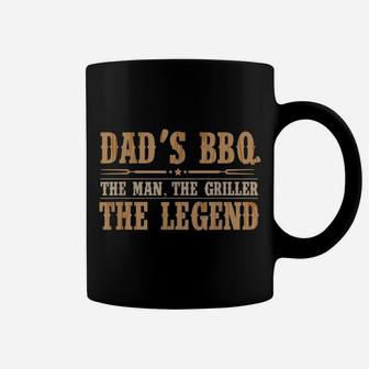 The Man Griller Legend Barbecue Bbq Smoker Grillin Dad Gifts Coffee Mug | Crazezy