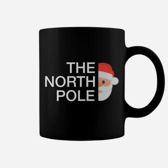 The North Pole Christmas Funny Santa Xmas Holiday Presents Coffee Mug | Crazezy