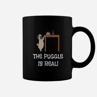 The Puggle Is Real Coffee Mug | Crazezy DE