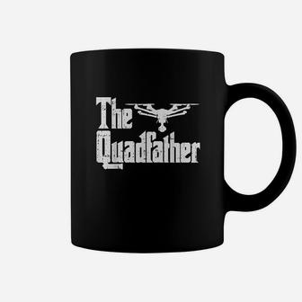 The Quadfather Funny Parody Fpv Quadcopter Drone Pilot Gift Coffee Mug | Crazezy DE
