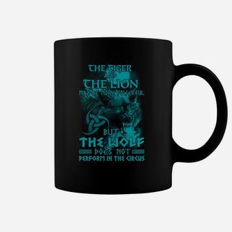 The Tiger And The Lion The Wolf Coffee Mug - Thegiftio UK