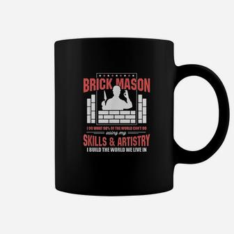 The World Cant Do Bricklayer Coffee Mug | Crazezy DE