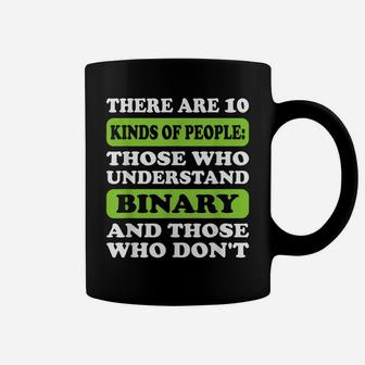 There Are 10 Kinds Of People Binary Funny Math Teacher Coffee Mug | Crazezy CA