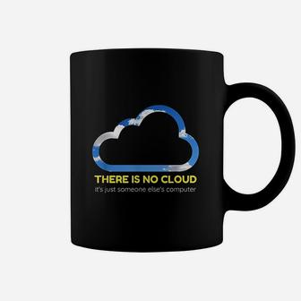 There Is No Cloud Coding Gift For A Programmer Coffee Mug | Crazezy DE