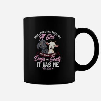 There Was A Girl Who Loved Dogs And Goats Coffee Mug | Crazezy AU