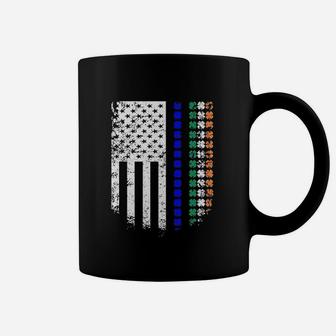 Thin Blue Line Us Flag Coffee Mug | Crazezy UK