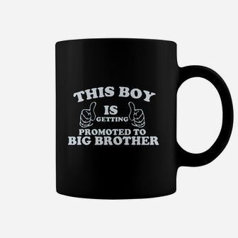 This Boy Is Getting Promoted To Big Brother Kids Coffee Mug | Crazezy UK