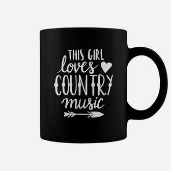 This Girl Loves Country Music Lover Country Music Lover Shirt Coffee Mug - Thegiftio UK