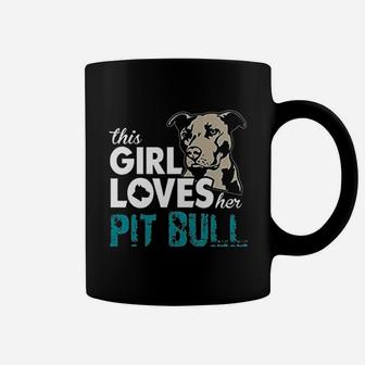 This Girl Loves Her Pit Bull Coffee Mug - Thegiftio UK