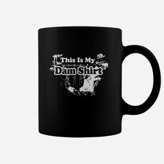 This Is My Dam Funny Pun With Stylish Graphic Design Coffee Mug | Crazezy DE