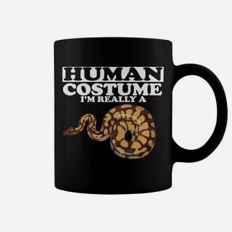 This Is My Human Costume I'm Really A Snake Gift Coffee Mug | Crazezy