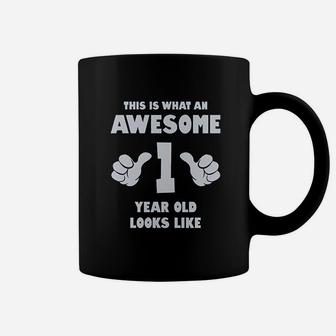 This Is What An Awesome One Year Old Looks Like Coffee Mug | Crazezy