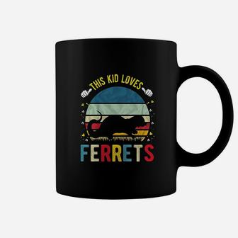 This Kid Loves Ferrets Coffee Mug | Crazezy DE
