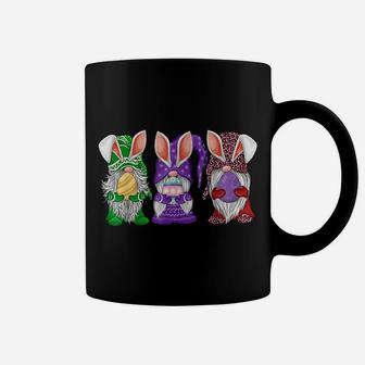 Three Gnome Easter Hippie Egg Hunting Costumer Bunnies Coffee Mug | Crazezy