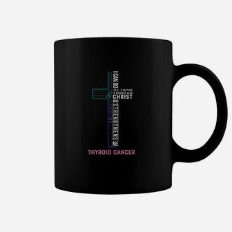 Thyroid Awareness Fight Ribbon Coffee Mug | Crazezy