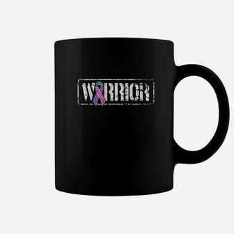 Thyroid Warrior Military Style Awareness Ribbon Coffee Mug | Crazezy AU