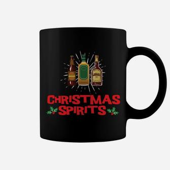 Time To Get Into The Christmas Spirits Funny Sweatshirt Sweatshirt Coffee Mug | Crazezy CA