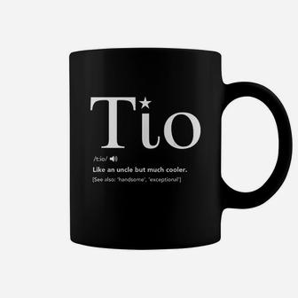 Tio Definition Funny Fathers Day Gift For Spanish Uncle Coffee Mug | Crazezy UK