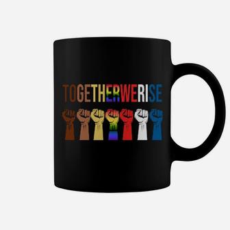 Togetherwerire Black Lives Matter Symbol Lgbt Coffee Mug - Monsterry