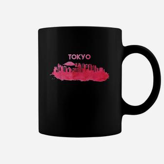 Tokyo Skyline Watercolor Japan Japanese Souvenir Coffee Mug - Thegiftio UK