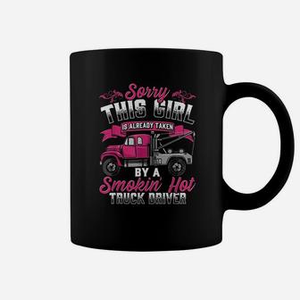 Tow Truck Driver Wife Girlfriend Tow Trucker Coffee Mug | Crazezy CA